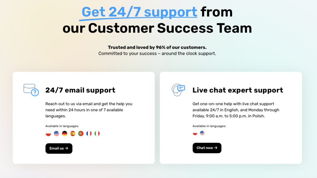 GetResponse Review 2025: Customer Support Contact